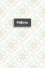 Ornate floral seamless texture, endless pattern