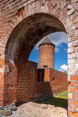 Turaida Castle, a medieval castle in Turaida, within the Gauja National Park in the Vidzeme region of Latvia, on the opposite bank of the Gauja River from Sigulda.