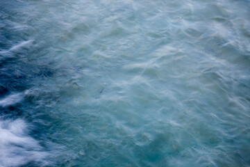 Abstraction of water with ripples