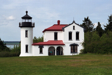 EPSON scanner image Admiralty Head Lighthouse, Washington