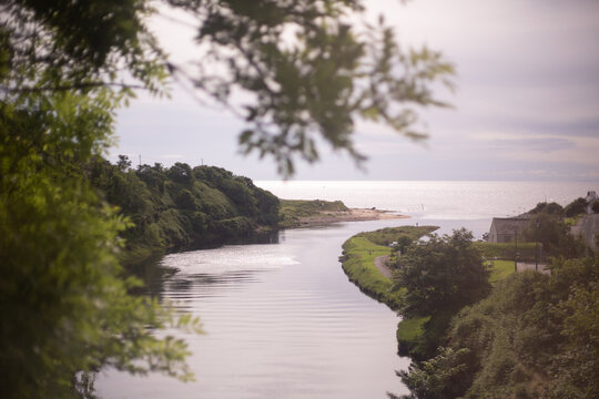 The River Brora at Brora, Scotland