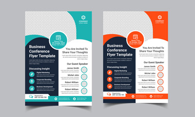 Business Conference Flyer Template