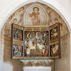 Obraz premium triptych from the16th century