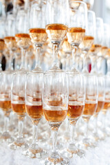 Champagne glasses