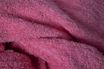 pink fabric, terry, textured background. suitable for design paper, background text, images, banners, billboards, pamphlets