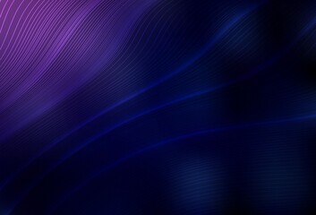 Dark Purple, Pink vector abstract blurred background.