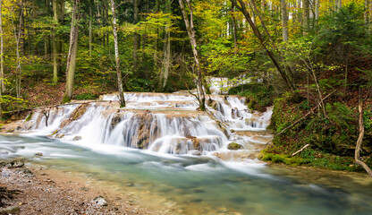 Little Beusnita waterfall,Romania
