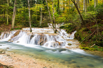 Little Beusnita waterfall,Romania