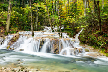 Little Beusnita waterfall,Romania