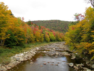 Fall in Vermont New England United States