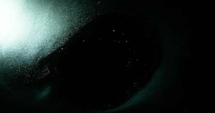 Star Field Particles movement background texture / 2 clips