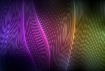 Dark Pink, Yellow vector abstract bright template.