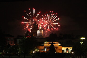 Fireworks in Moscow