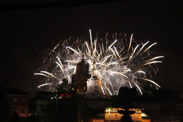 Fireworks in Moscow