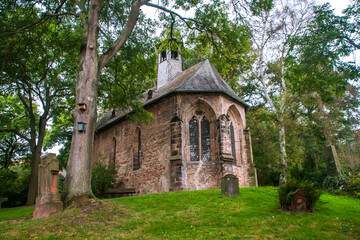 St. Michaels Kapelle photographed in Marburg, Germany. Picture made in 2009.