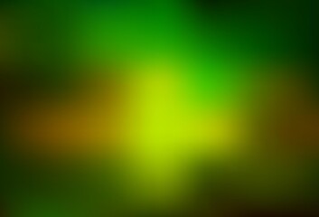 Dark Green, Yellow vector abstract bright texture.