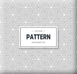 Geometric ornamental vector pattern. Seamless design.