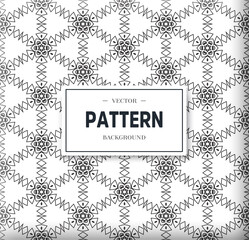 Geometric ornamental vector pattern. Seamless design.