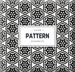 Obraz premium Geometric ornamental vector pattern. Seamless design.