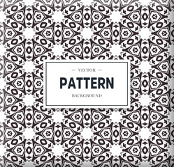 Geometric ornamental vector pattern. Seamless design.