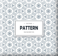 Geometric ornamental vector pattern. Seamless design.