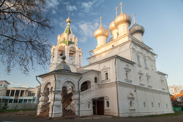 Fototapeta premium White russian orthodox church