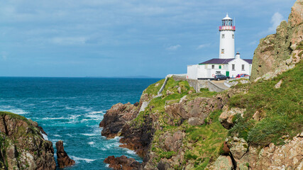 Fototapeta na wymiar Fanad Head Lighthouse, County Donegal, Ireland