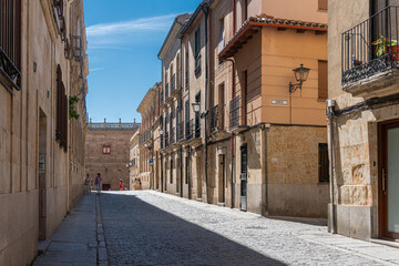 Fototapeta na wymiar Street in Salamanca, Spain