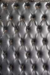 old leather sofa with rivets texture
