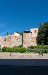 Fototapeta na wymiar City walls of Salamanca, Spain