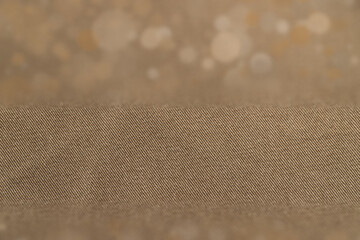 Fototapeta na wymiar Dark olive denim texture. Denim background of jeans of unusual color