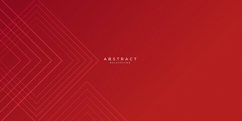 Vector abstract background - modern concept of red paper art style, banner. Vector illustration design for presentation, banner, cover, web, flyer, card, poster, game, texture, slide, magazine