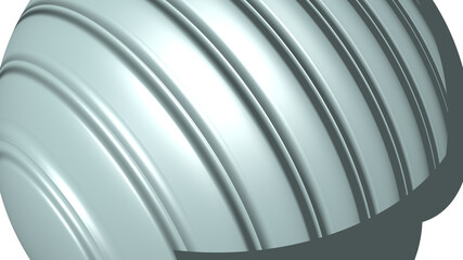 Obraz premium 3D ilustracji teksturowanego tła w kolorze blado turkusowym i białym z okręgami dla środowiska dokumentu i prezentacji. abstrakcyjne i niebieskie