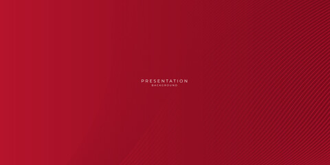 Fototapeta premium Minimalist red maroon curve wave lines gradient abstract background vector design for banner, presentation, corporate cover template and much more
