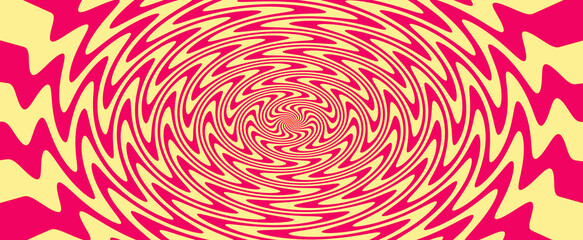 red and yellow abstract background optical illusion	