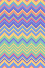 Colorful herringbone chevron texture zigzag pattern, abstract geometric vector seamless backgrounds or wallpaper.