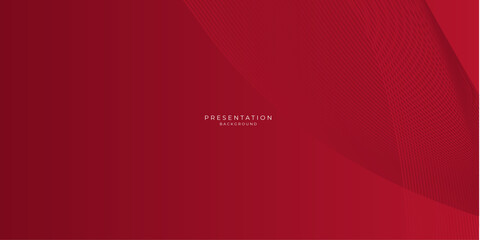 Abstract technology geometric red color shiny motion background