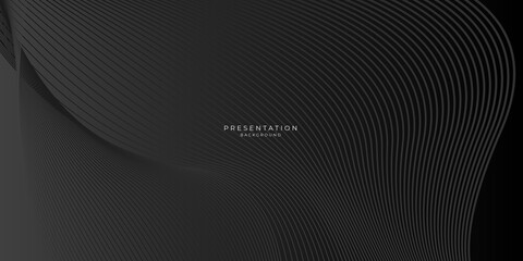Abstract background dark blue with modern corporate concept for presentation and social media post stories design templates