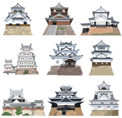 日本の城　西日本編
