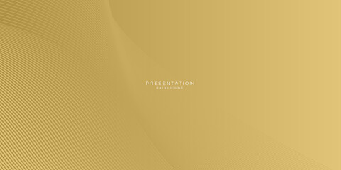 Abstract white background with gold line