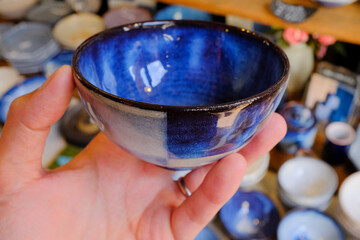 陶器市で見つけた茶碗
