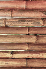 bamboo round logs horizontal trunks nodal dark brown trunks asia background