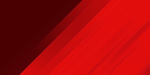 Obraz premium Abstract technology geometric red color shiny motion background