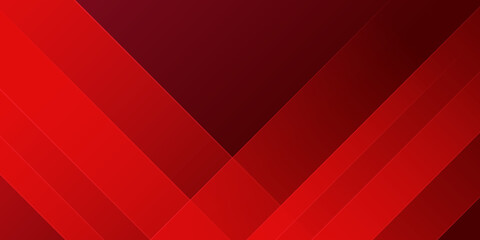 Abstract technology geometric red color shiny motion background