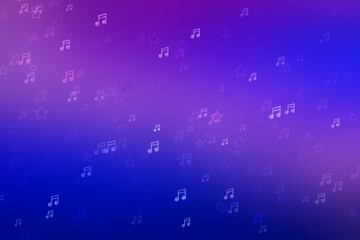 Obraz premium Music background light bokeh sound, art shine.