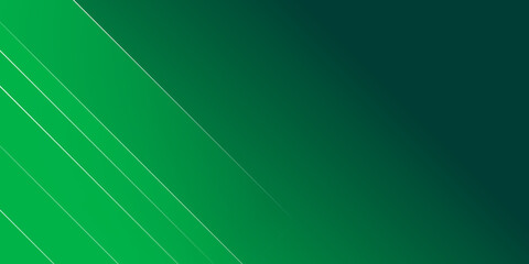 Fototapeta premium Abstract green nature gradient color oblique lines stripes background and dots texture halftone style. Geometric minimal pattern modern sleek texture.