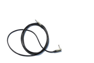 Signal cable placed in a heart shape