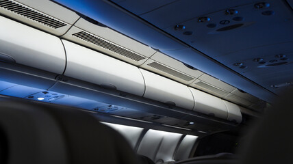 Airplane interior 
