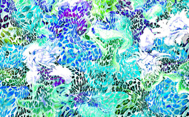 leopard skin pattern