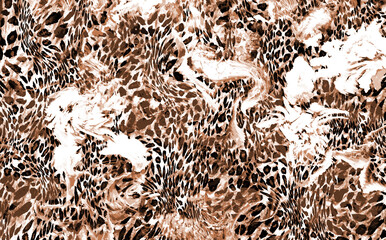 leopard skin pattern